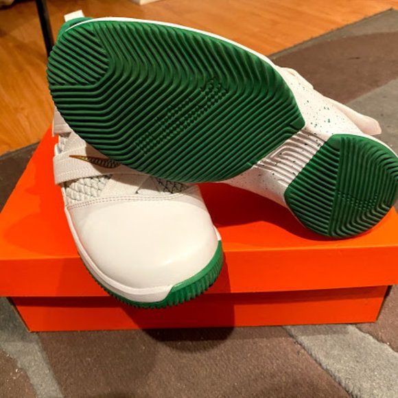 Nike Lebron Soldier XXI (GS) White/Green - Picture 3 of 4